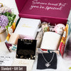 Elegant Sterling Silver Pendant Necklace with Heartfelt Message Card – Perfect Gift for Daughter, Includes Spa Gift Box Set